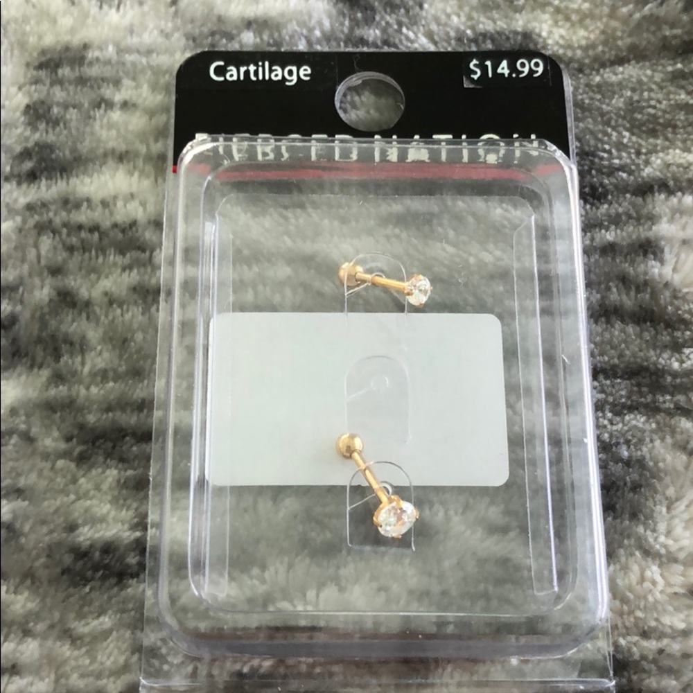 Brand New Gold Cartilage Earrings